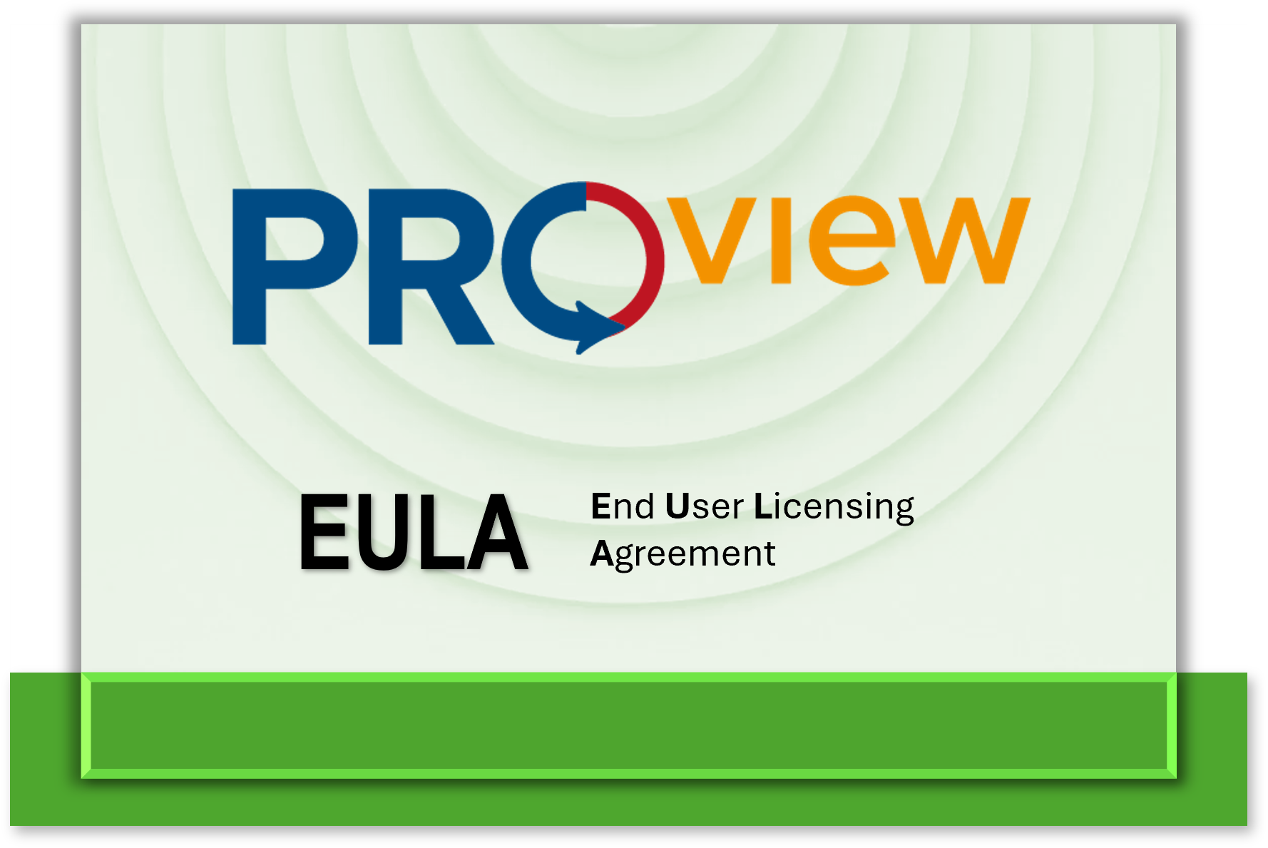 PROview EULA